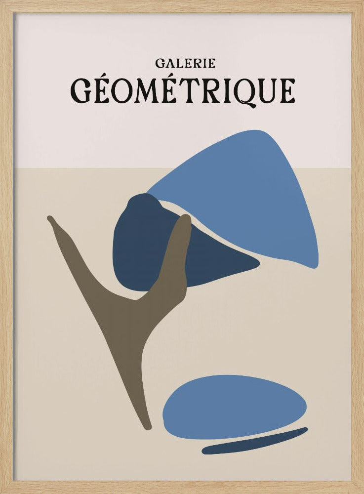 Blue Abstractions | Poster