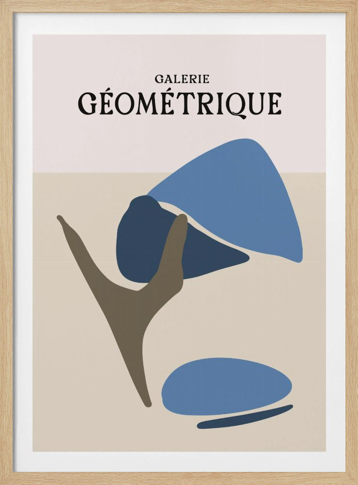 Blue Abstractions | Poster