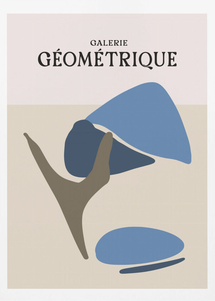 Blue Abstractions | Poster