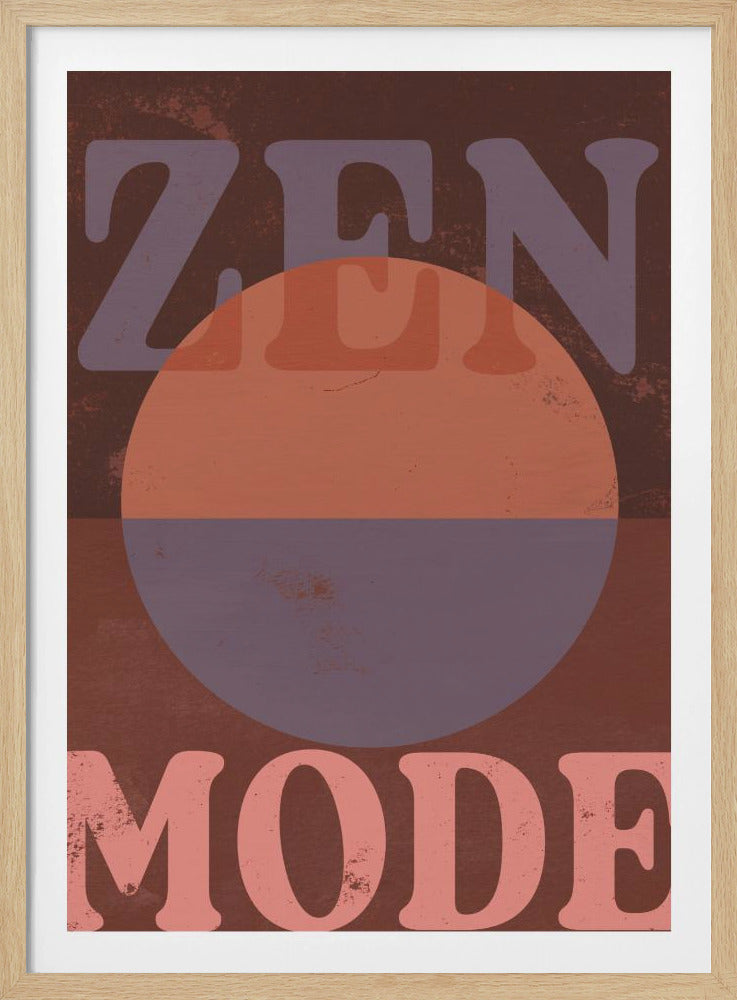 Zenmodecircle | Poster