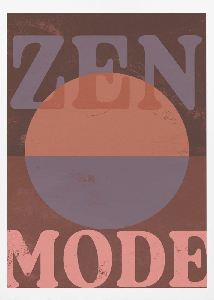 Zenmodecircle | Poster