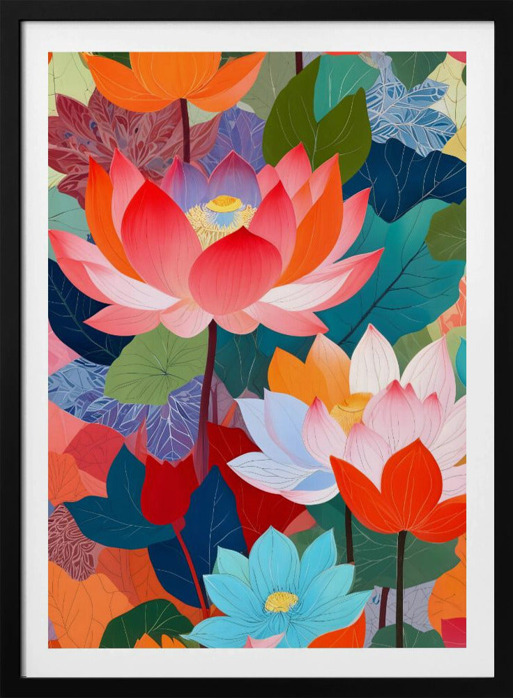 Den förtrollade lotusträdgården | Poster