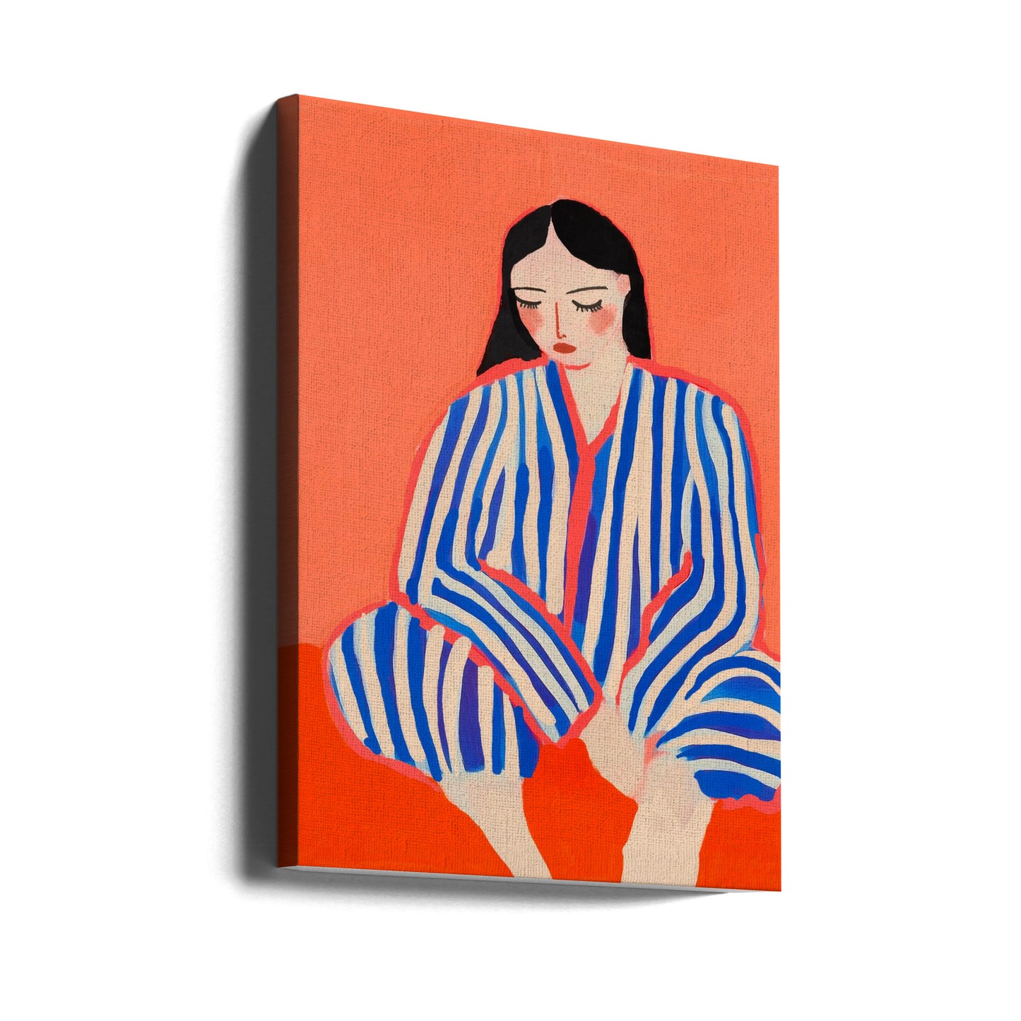 Striped Reflection | Canvas