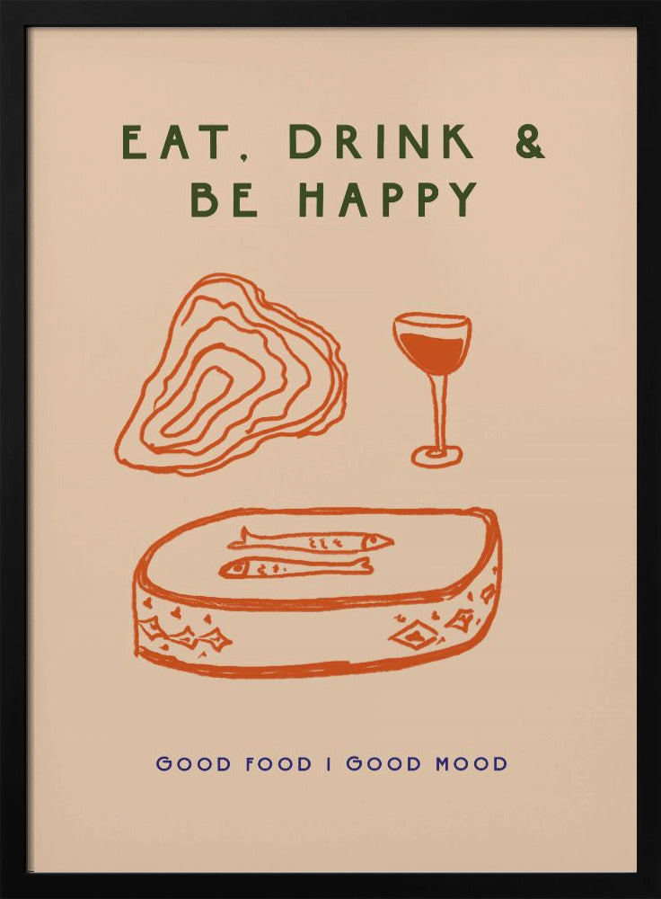 Eatdrinkbehappy | Poster