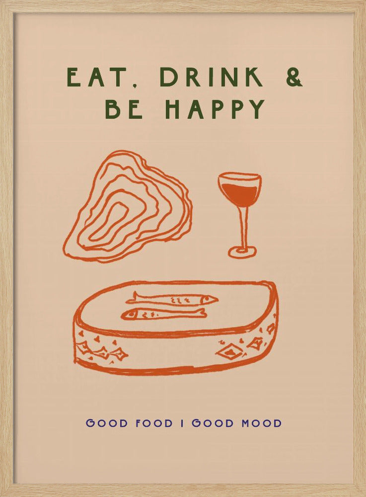 Eatdrinkbehappy | Poster