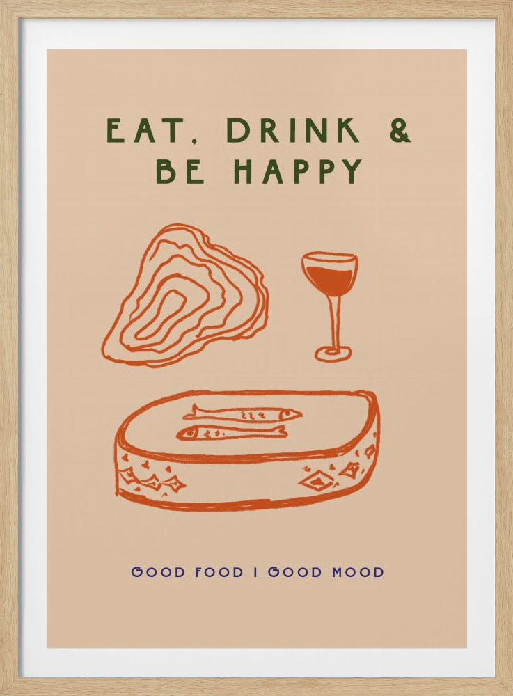 Eatdrinkbehappy | Poster