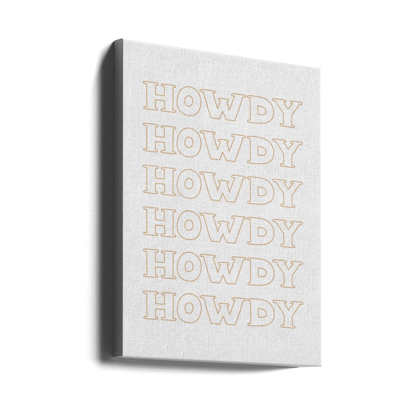Neutral Hej då | Canvas