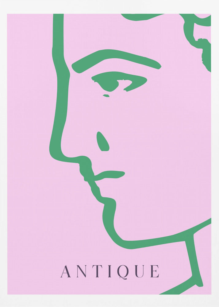 Tidlös profil | Poster