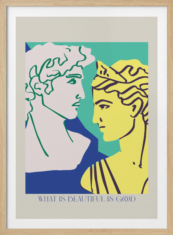 Grekisk elegans | Poster