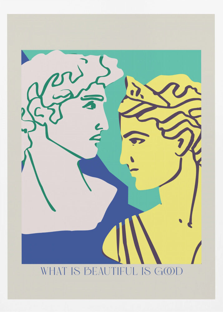 Grekisk elegans | Poster