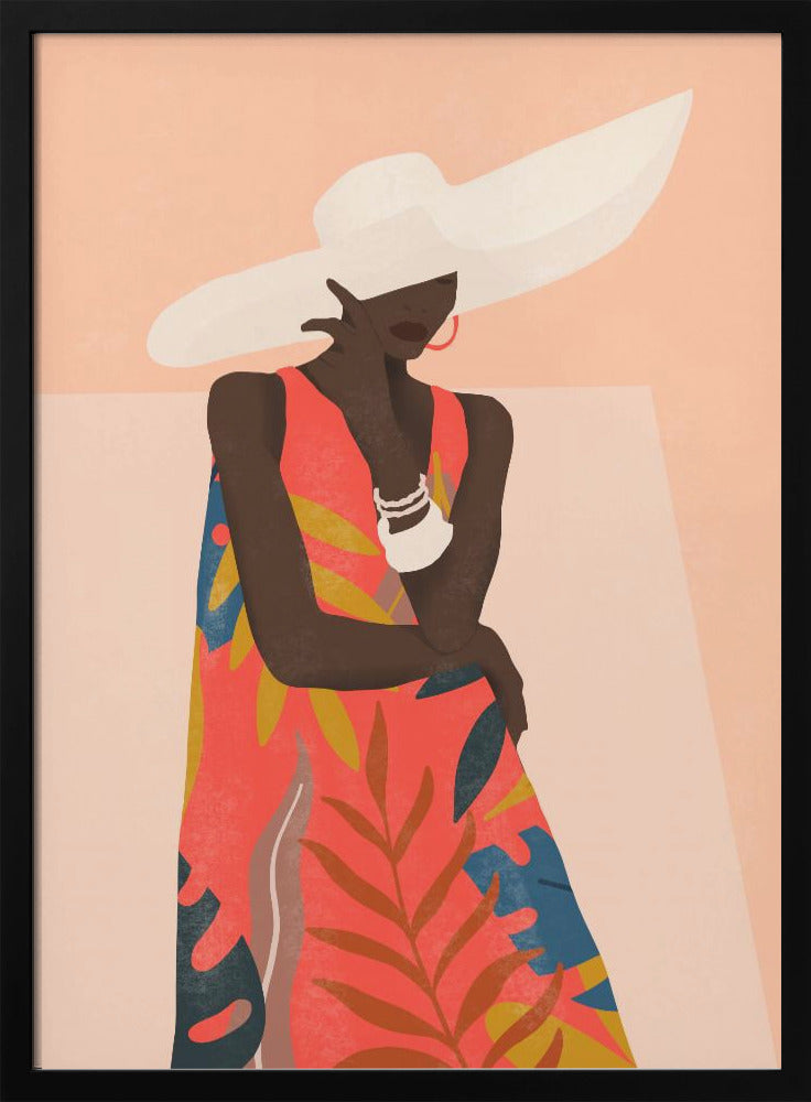 Tropisk flicka | Poster