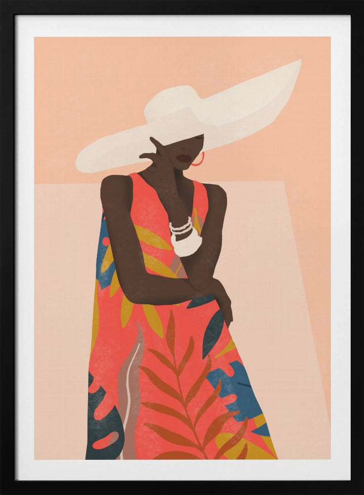 Tropisk flicka | Poster