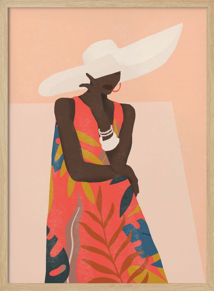 Tropisk flicka | Poster