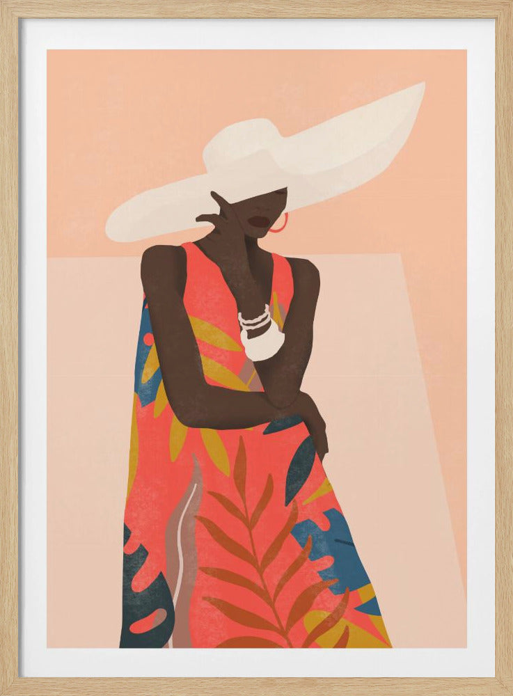 Tropisk flicka | Poster