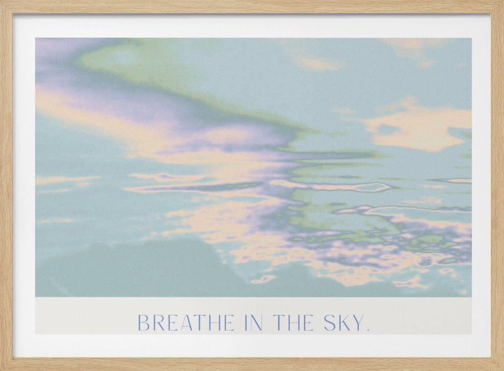 Drömsk himmelreflektion | Poster