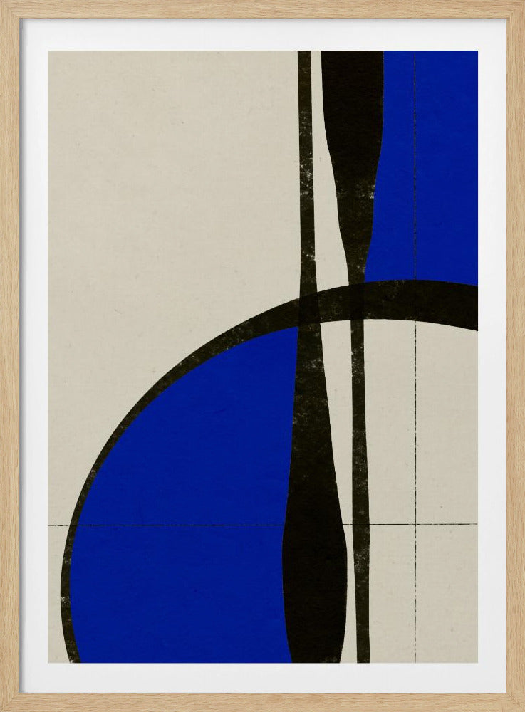 Blå elegans | Poster