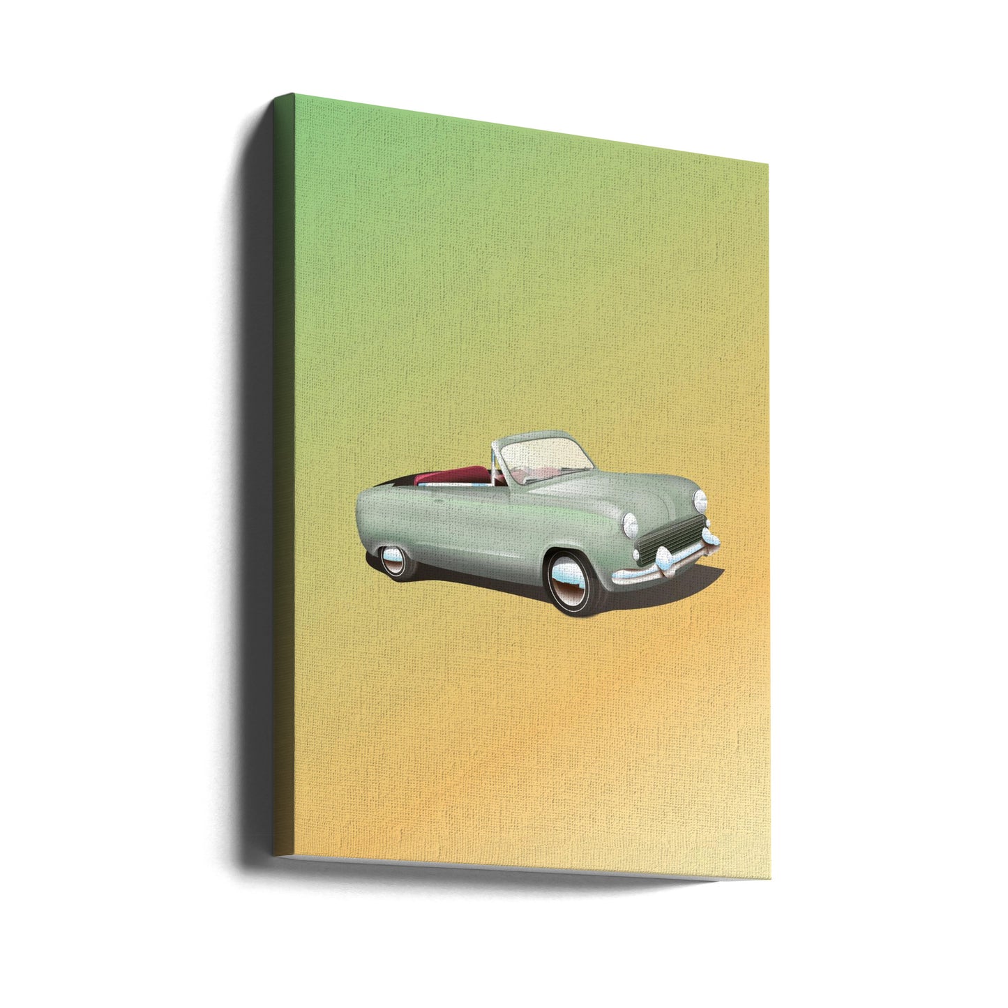 Vintage cabrioletbil | Canvas