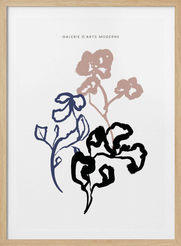Floral Silhouettes | Poster