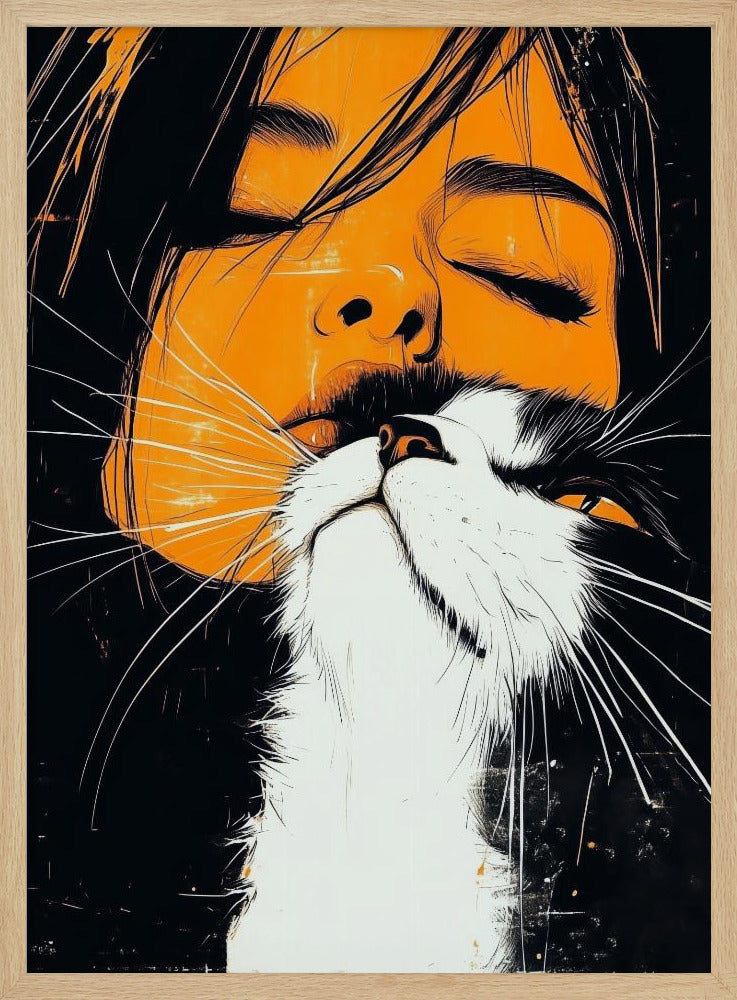 Älskar dig kattunge | Poster