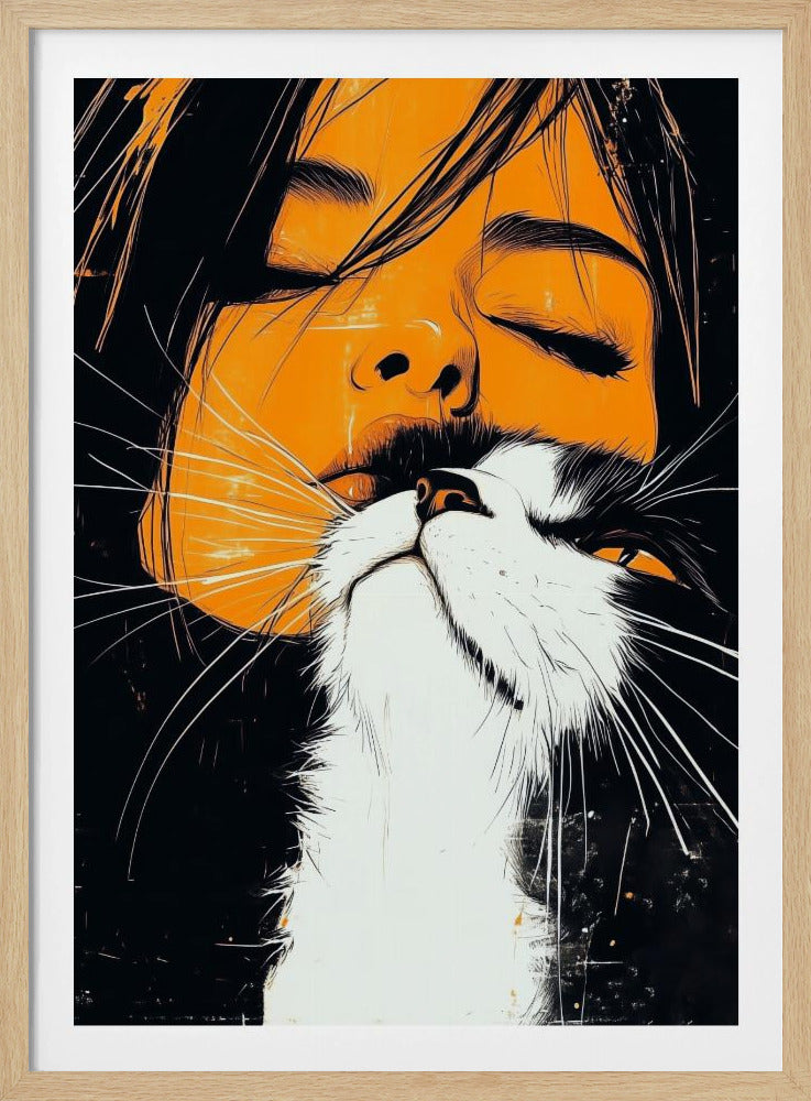 Älskar dig kattunge | Poster