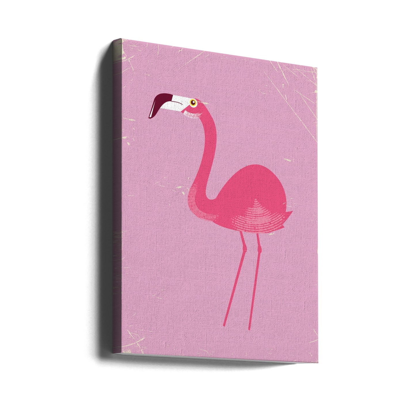 Flamingofågel | Canvastavla