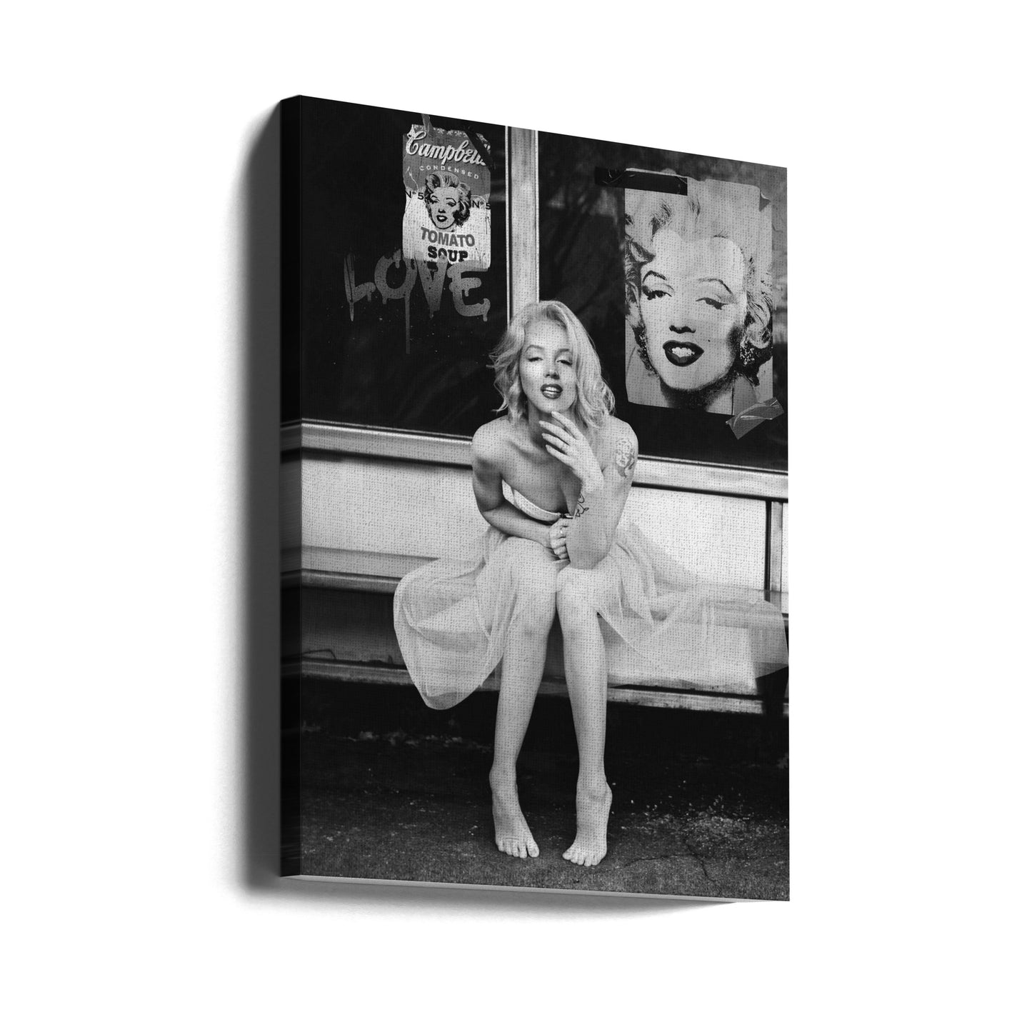 Ny Marilyn BW | Canvas