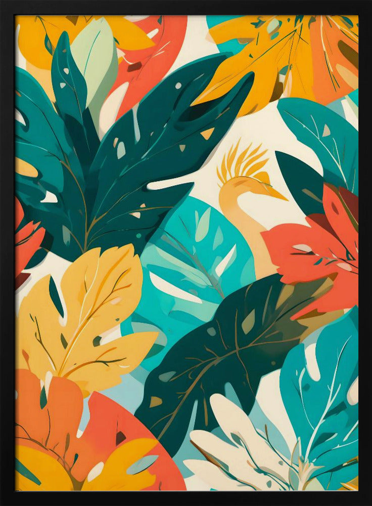 Blomstrande grönt | Poster