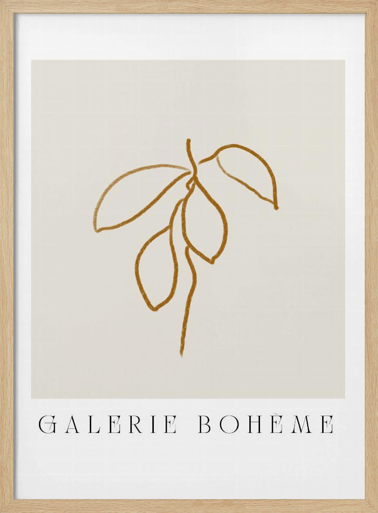 Leafy Elegance | Poster