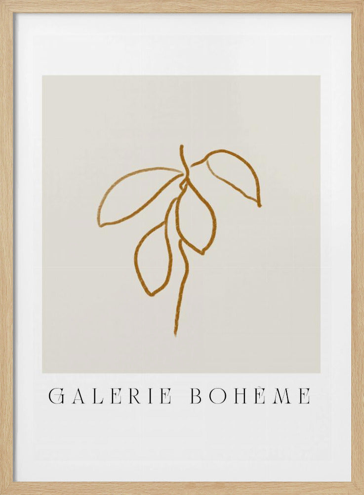 Leafy Elegance | Poster