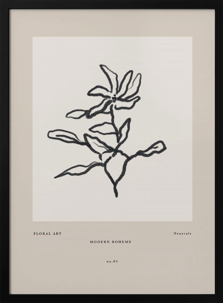Minimal Bloom | Poster
