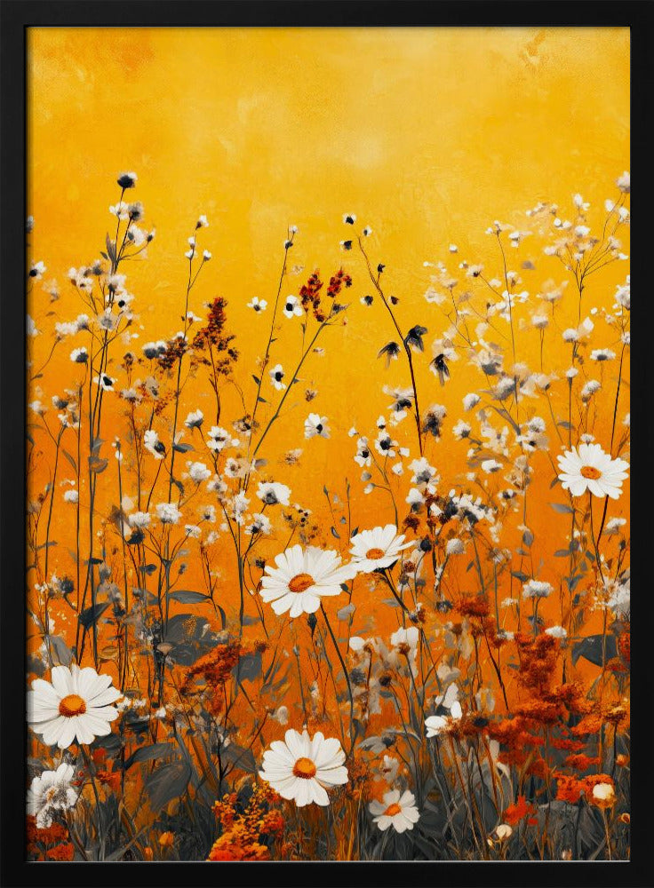 Wildflower Meadow Evergreen Flowers | Poster