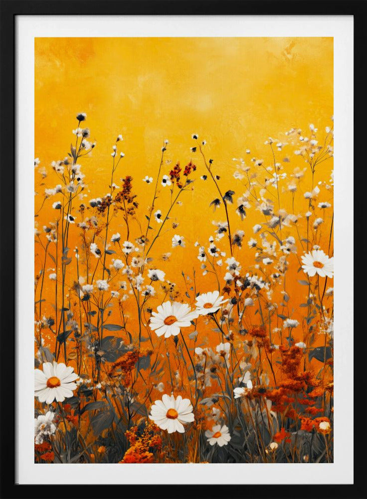 Wildflower Meadow Evergreen Flowers | Poster