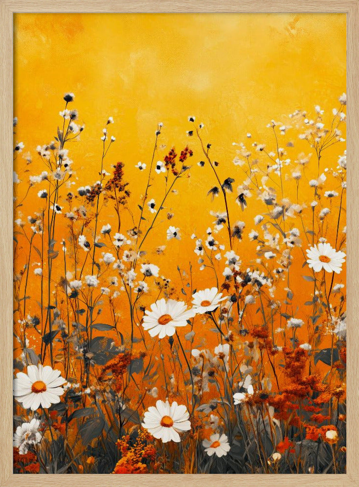Wildflower Meadow Evergreen Flowers | Poster
