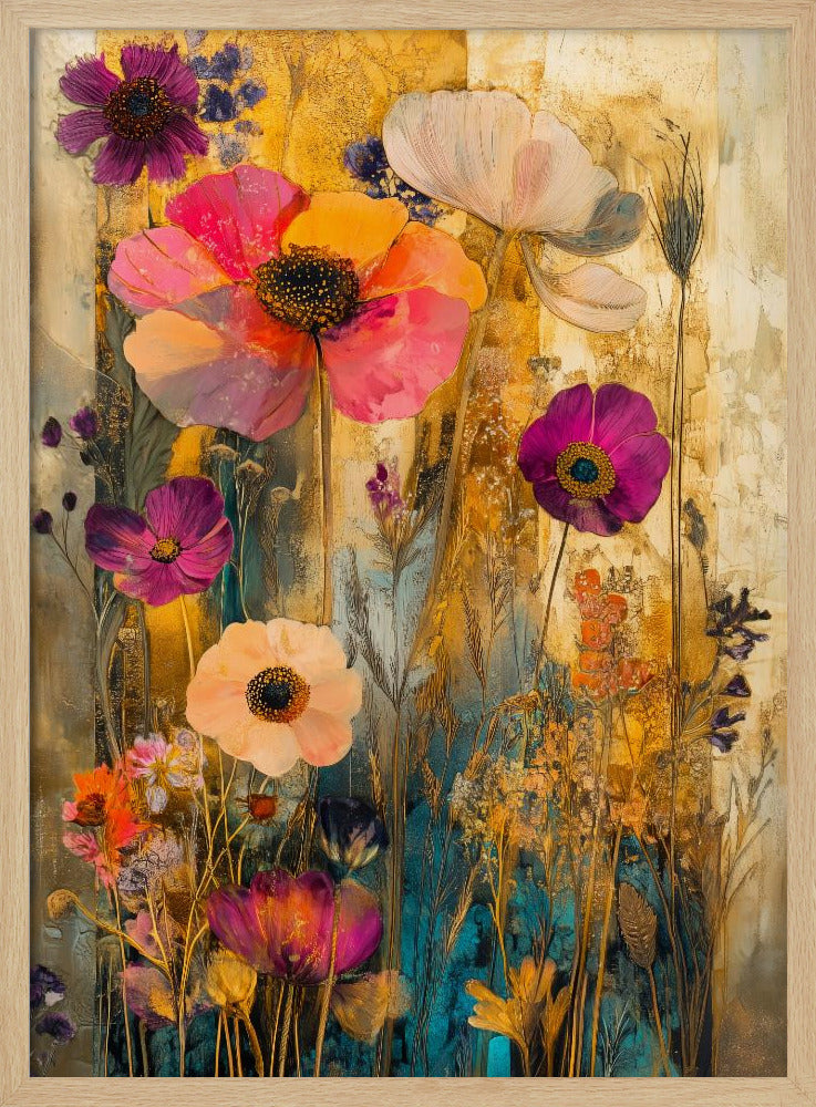 Wildflower Meadow Evergreen Flowers | Poster