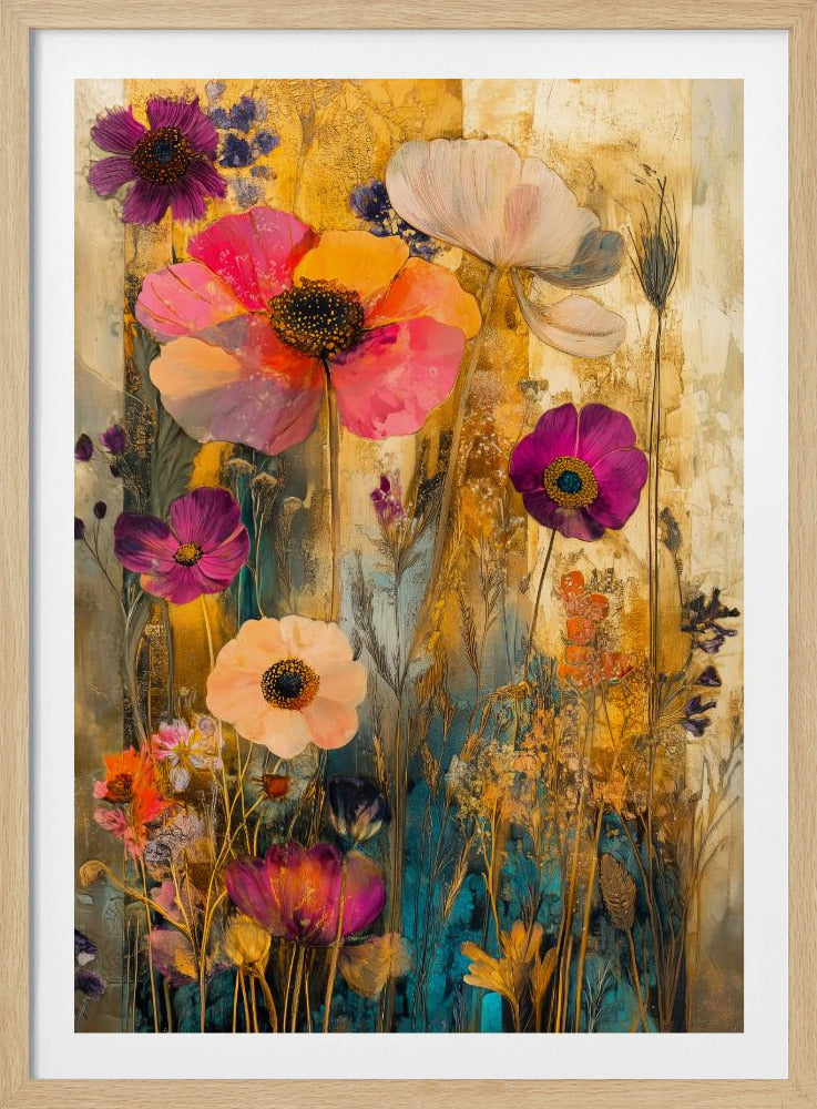Wildflower Meadow Evergreen Flowers | Poster