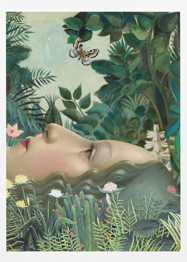 Giovanna i tropisk trädgård | Poster