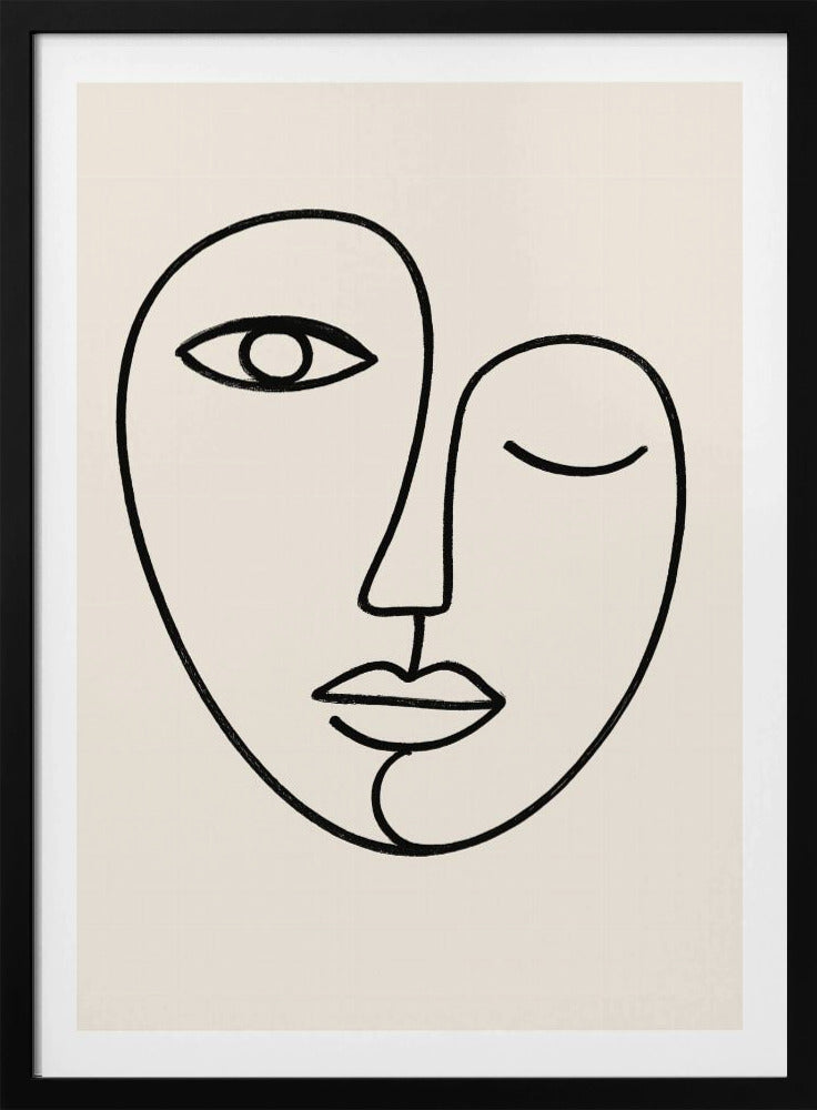 Minimalist Face | Poster