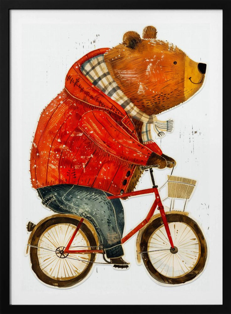Biker Bear | Poster