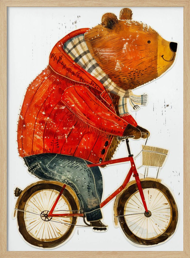Biker Bear | Poster