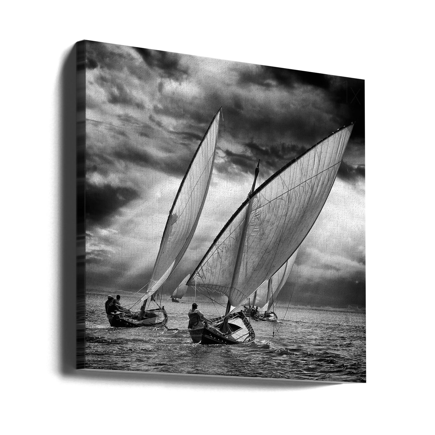 Segelbåtar och ljus | Canvas