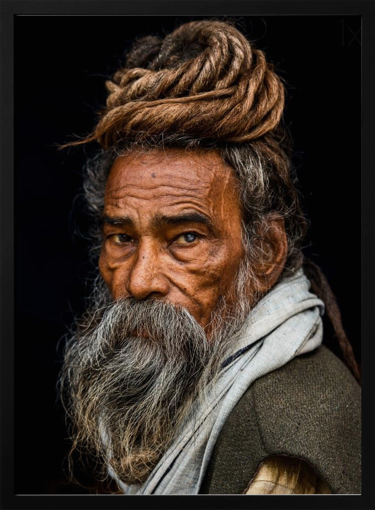 Porträtt av en Sadhu... | Poster