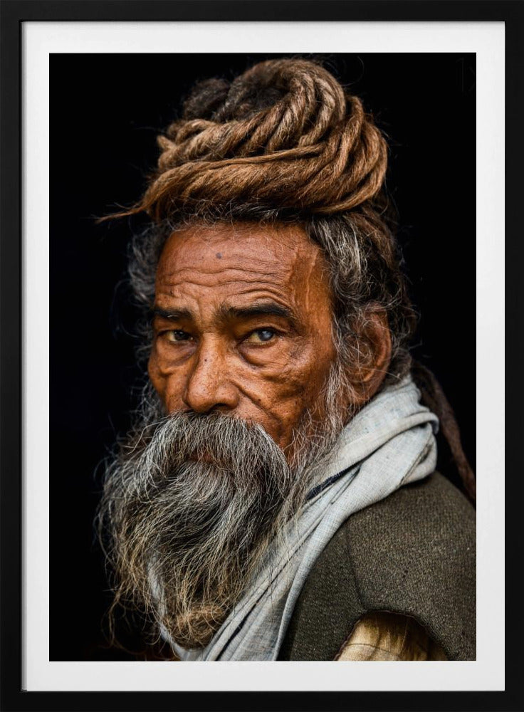 Porträtt av en Sadhu... | Poster