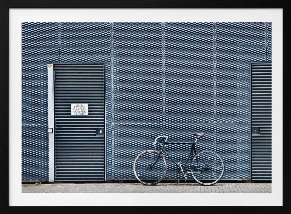 inga cyklar tack | Affisch