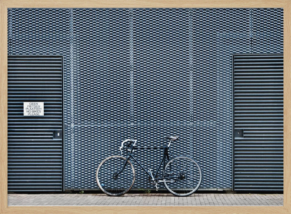 inga cyklar tack | Affisch