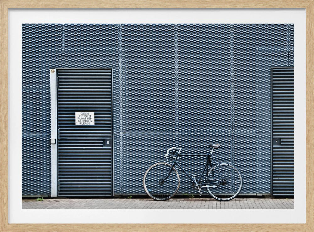 inga cyklar tack | Affisch