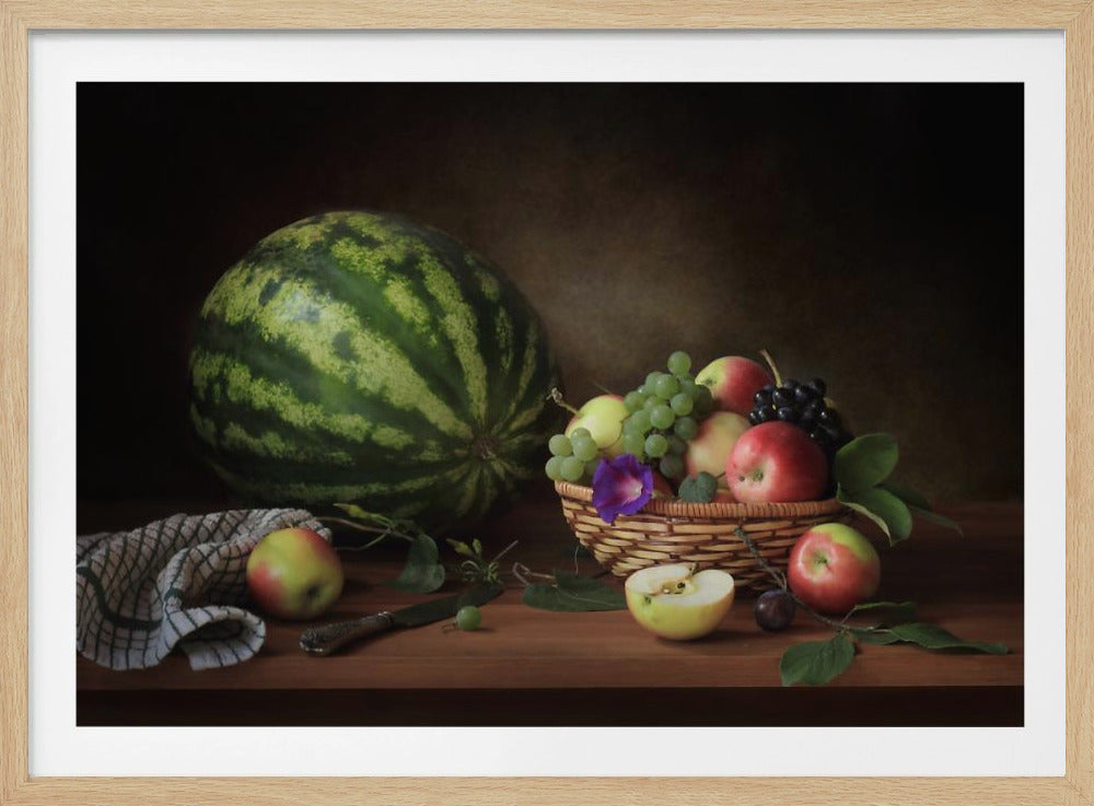 Med bär och frukter | Poster