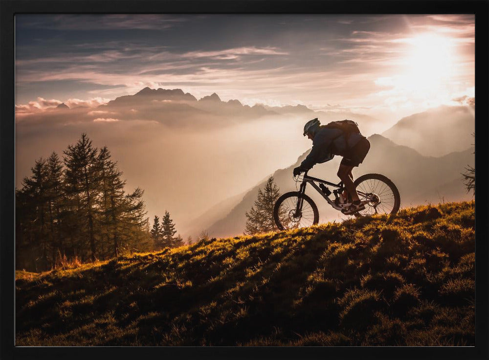 Gyllene timmen på cykling | Poster