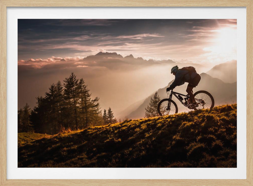 Gyllene timmen på cykling | Poster