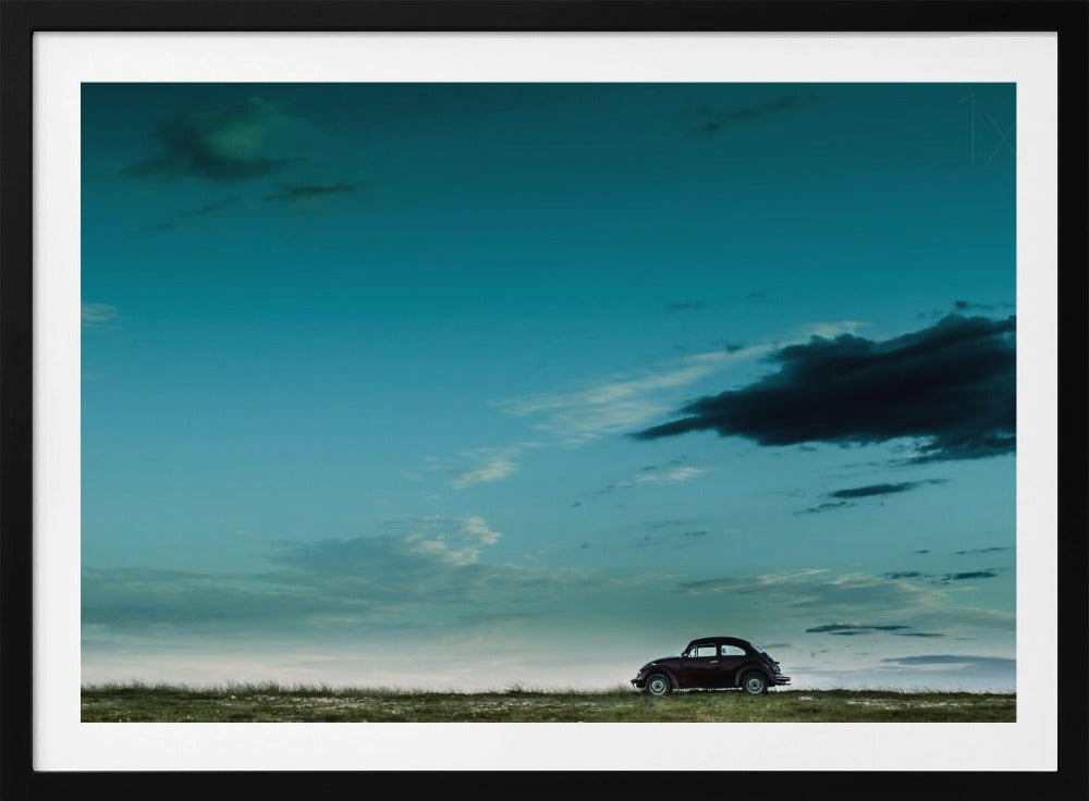 Den röda VW-bubblan | Poster