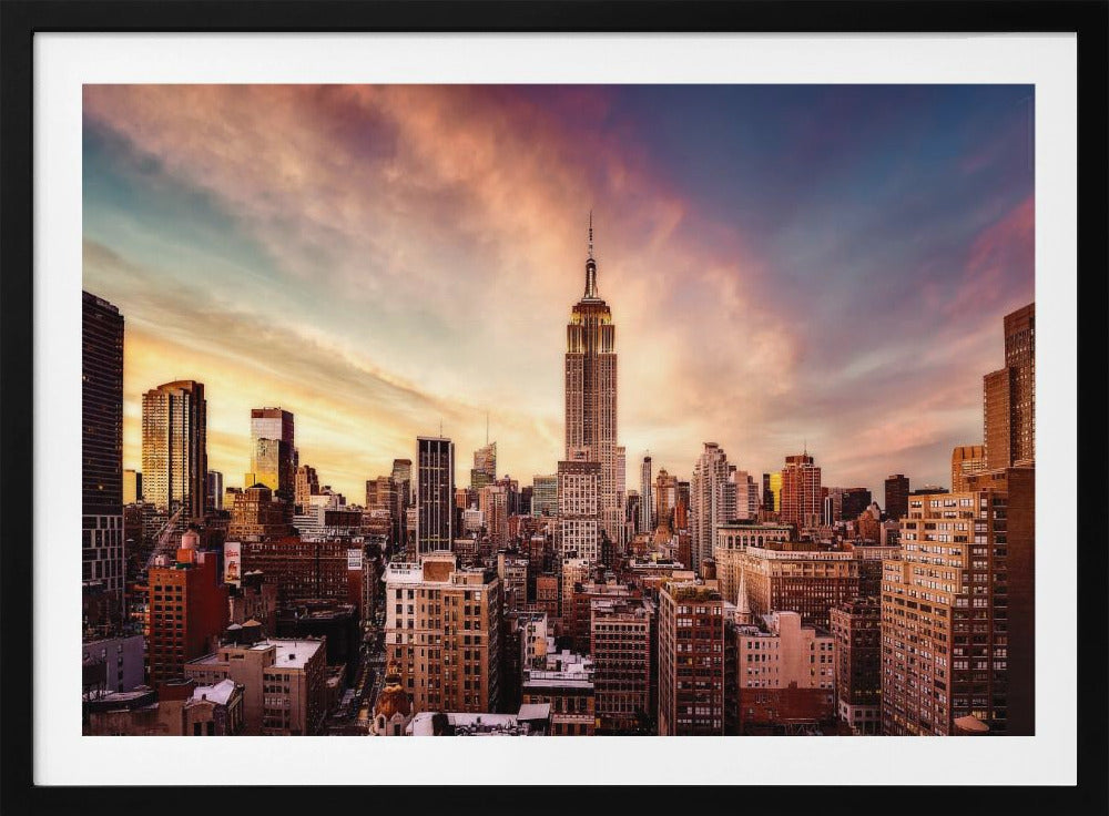 Midtown Solnedgång | Poster